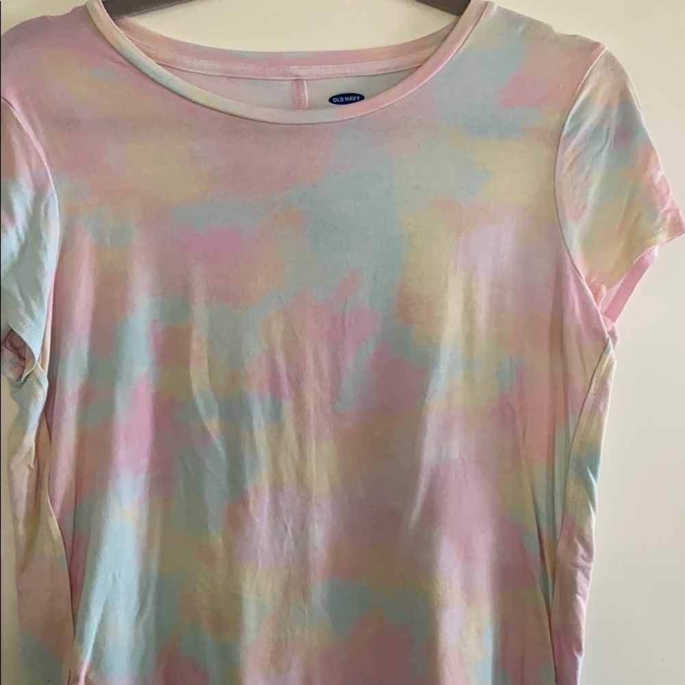 Old navy girls tie dye tee